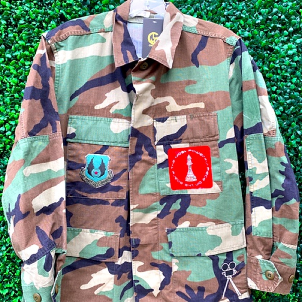A Queen’s Move: Vintage Camo BDU Jacket
